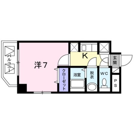 Palacio用賀の物件間取画像